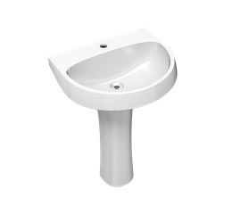 Lavatório Lorenzetti LC-78 com Coluna Suspensa